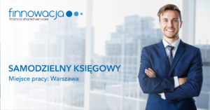 praca na stanowisku samodzielnej księgowej